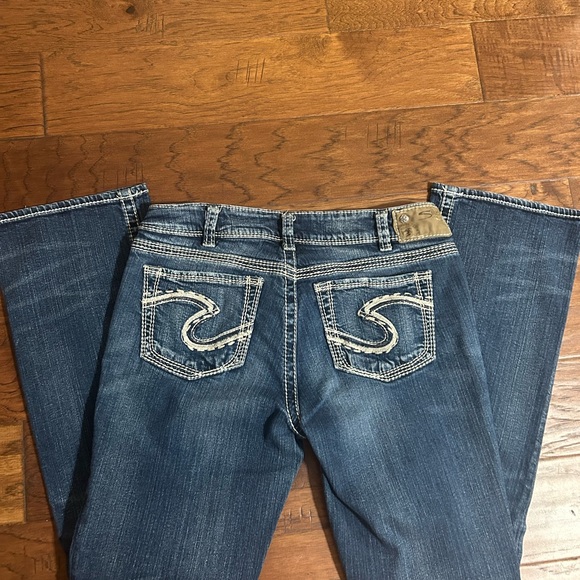 Silver Jeans Women's Boot Cut Jeans - Classic Blue - Picture 3 of 4